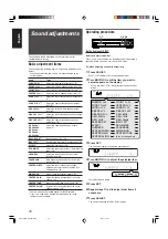 Предварительный просмотр 28 страницы JVC RX-D212B - AV Receiver Instructions Manual