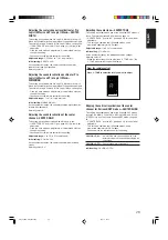 Предварительный просмотр 31 страницы JVC RX-D212B - AV Receiver Instructions Manual