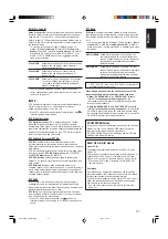 Предварительный просмотр 33 страницы JVC RX-D212B - AV Receiver Instructions Manual