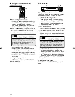 Предварительный просмотр 46 страницы JVC RX-D411S - AV Receiver Instructions Manual