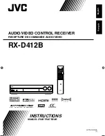 Предварительный просмотр 61 страницы JVC RX-D411S - AV Receiver Instructions Manual