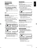 Предварительный просмотр 89 страницы JVC RX-D411S - AV Receiver Instructions Manual