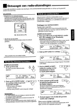 Preview for 27 page of JVC RX-DP10RSL (Dutch) Gebruiksaanwijzing