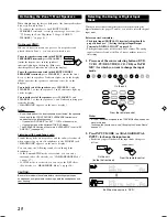 Предварительный просмотр 28 страницы JVC RX-DP15B - AV Receiver Instructions Manual