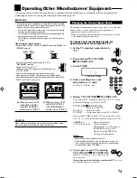 Предварительный просмотр 77 страницы JVC RX-DP15B - AV Receiver Instructions Manual