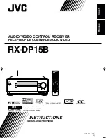 Предварительный просмотр 91 страницы JVC RX-DP15B - AV Receiver Instructions Manual