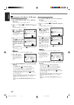 Preview for 68 page of JVC RX-DP20VBK Instructions Manual