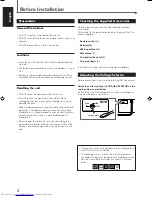 Preview for 6 page of JVC RX-DV31 Instructions Manual