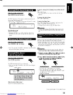 Preview for 19 page of JVC RX-DV31 Instructions Manual