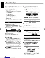 Preview for 28 page of JVC RX-DV31 Instructions Manual