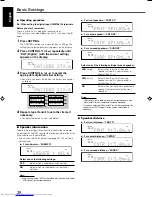 Preview for 30 page of JVC RX-DV31 Instructions Manual