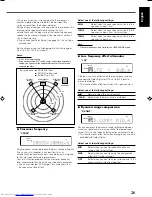 Preview for 31 page of JVC RX-DV31 Instructions Manual