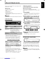 Preview for 33 page of JVC RX-DV31 Instructions Manual