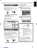 Preview for 37 page of JVC RX-DV31 Instructions Manual