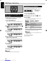 Preview for 42 page of JVC RX-DV31 Instructions Manual