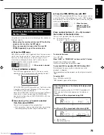 Preview for 43 page of JVC RX-DV31 Instructions Manual