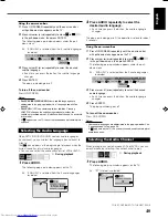 Preview for 45 page of JVC RX-DV31 Instructions Manual