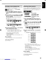 Preview for 47 page of JVC RX-DV31 Instructions Manual