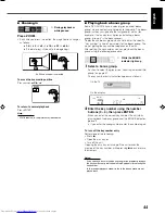 Preview for 49 page of JVC RX-DV31 Instructions Manual