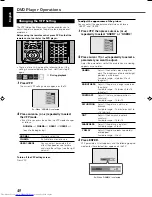 Preview for 50 page of JVC RX-DV31 Instructions Manual