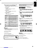 Preview for 53 page of JVC RX-DV31 Instructions Manual