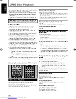 Preview for 56 page of JVC RX-DV31 Instructions Manual