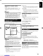 Preview for 57 page of JVC RX-DV31 Instructions Manual