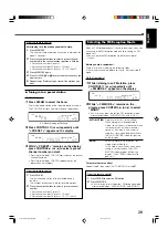 Предварительный просмотр 23 страницы JVC RX-DV31SL Instructions Manual