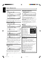 Предварительный просмотр 30 страницы JVC RX-DV31SL Instructions Manual