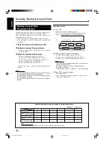 Предварительный просмотр 34 страницы JVC RX-DV31SL Instructions Manual