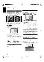 Предварительный просмотр 46 страницы JVC RX-DV31SL Instructions Manual