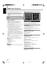 Предварительный просмотр 50 страницы JVC RX-DV31SL Instructions Manual