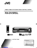 JVC RX-DV5RSL Instructions Manual preview