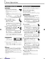 Preview for 20 page of JVC RX-DV5RSL Instructions Manual