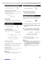 Preview for 15 page of JVC RX-DV5SL Instructions Manual