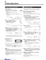 Preview for 20 page of JVC RX-DV5SL Instructions Manual