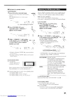 Preview for 21 page of JVC RX-DV5SL Instructions Manual