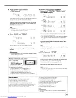 Preview for 27 page of JVC RX-DV5SL Instructions Manual