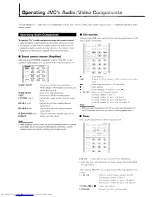 Preview for 64 page of JVC RX-DV5SL Instructions Manual