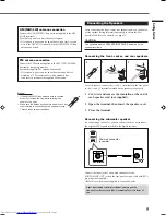 Preview for 8 page of JVC RX-E100RSL Instructions Manual