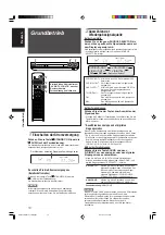 Preview for 12 page of JVC RX-E11S Instructions Manual