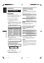 Preview for 18 page of JVC RX-E11S Instructions Manual