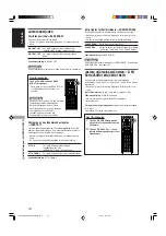 Preview for 28 page of JVC RX-E5S Instructions For Use Manual