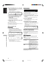 Preview for 30 page of JVC RX-E5S Instructions For Use Manual