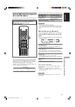 Preview for 31 page of JVC RX-E5S Instructions For Use Manual