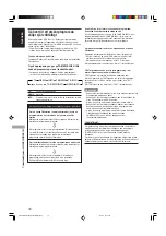 Preview for 34 page of JVC RX-E5S Instructions For Use Manual