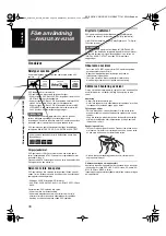 Preview for 40 page of JVC RX-E5S Instructions For Use Manual