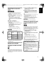 Preview for 45 page of JVC RX-E5S Instructions For Use Manual