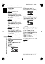 Preview for 58 page of JVC RX-E5S Instructions For Use Manual