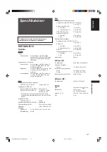 Preview for 71 page of JVC RX-E5S Instructions For Use Manual